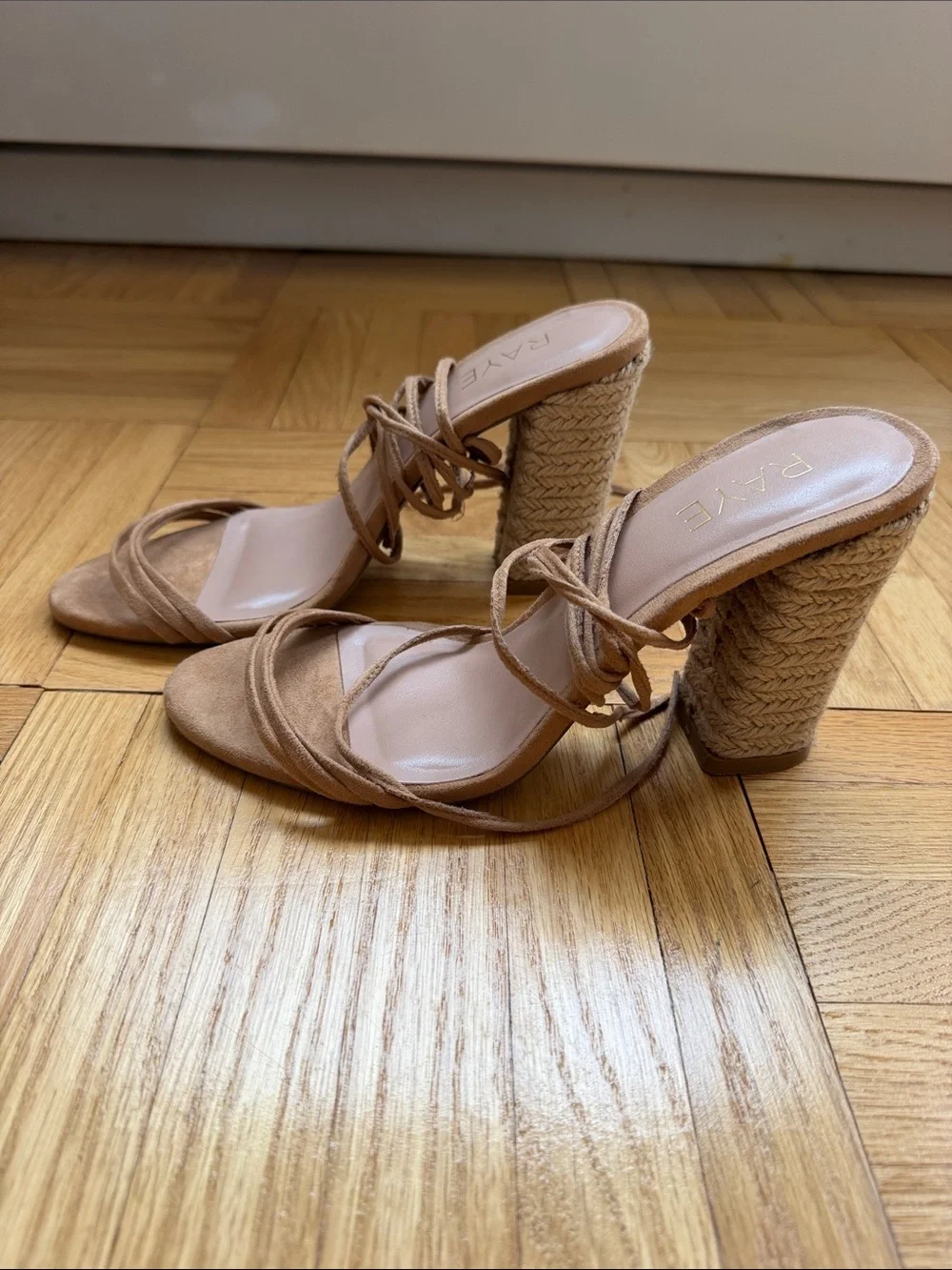 Raye Ange Heel Sandal - Tan